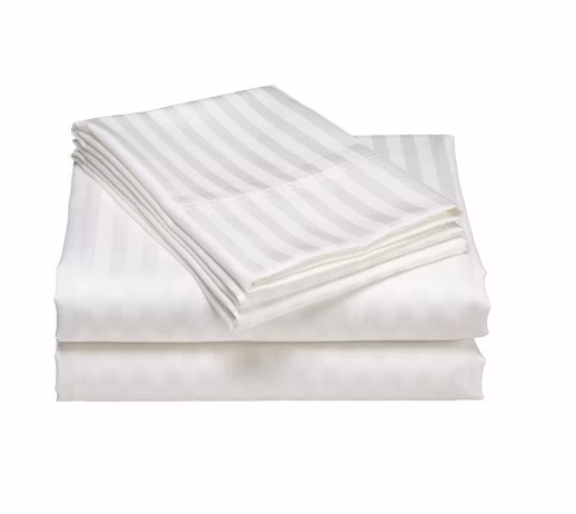 Komplet pościeli z mikrofibry KAM-POL bawełna 100% z zakładką pasek 2 cm 180×200 + 2x50x70 3 szt.