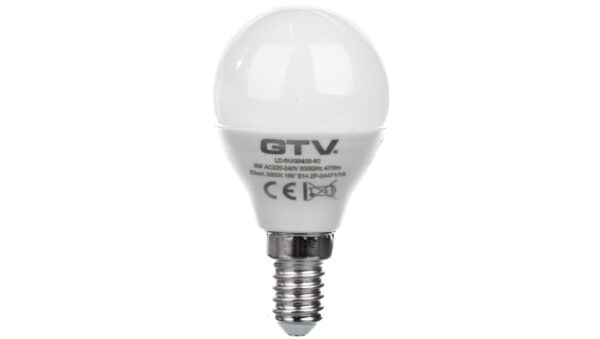 Żarówka LED E14 B45B 6W 470lm 3000K AC220-240V 160st. LD-SMGB45B-60