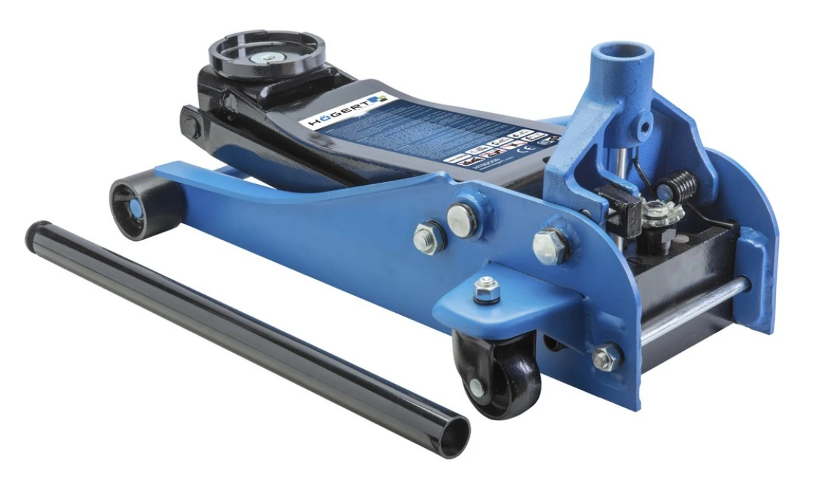 Podnośnik hydrauliczny, niskoprofilowy 2.5 tony, 85‑455 mm HT8G006