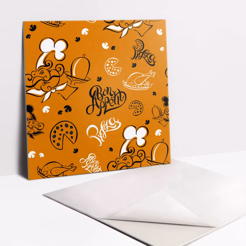 Kafelki samoprzylepne Tulup 30×30 cm Motyw bon appetit 9 szt. III