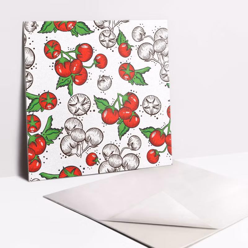 Kafelki samoprzylepne Tulup 30×30 cm Pomidory 9 szt.