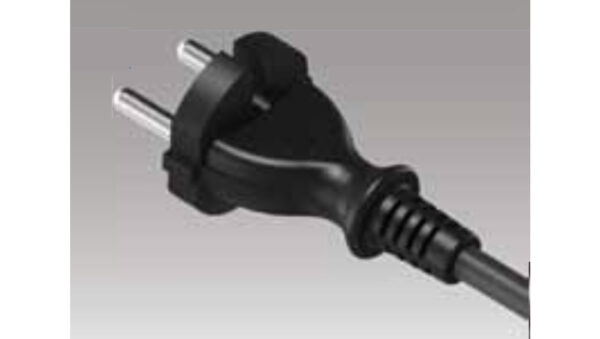 Przewód przyłączeniowy z wtyczką PP-21 b/u 5m H05RR-F 2×1,5