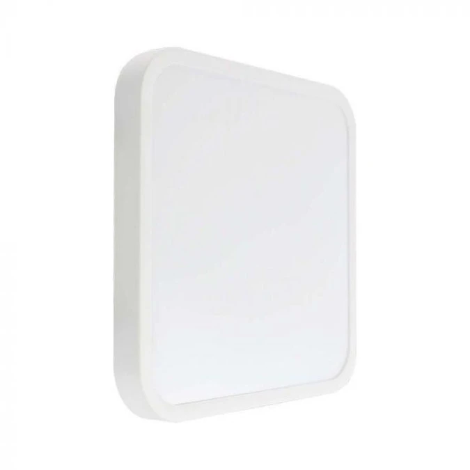 Plafoniera LED 48W 5160lm 6500K Dioda SAMSUNG IP44 Kwadrat fi420 Mleczny Biała Ramka 5 Lat Gwarancji 76321‑24