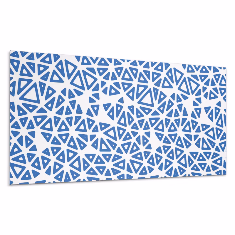 Kafelki samoprzylepne Wallfluent 40×20 cm Trójkątna kompozycja w stylu abstrakcyjnym 10 szt.