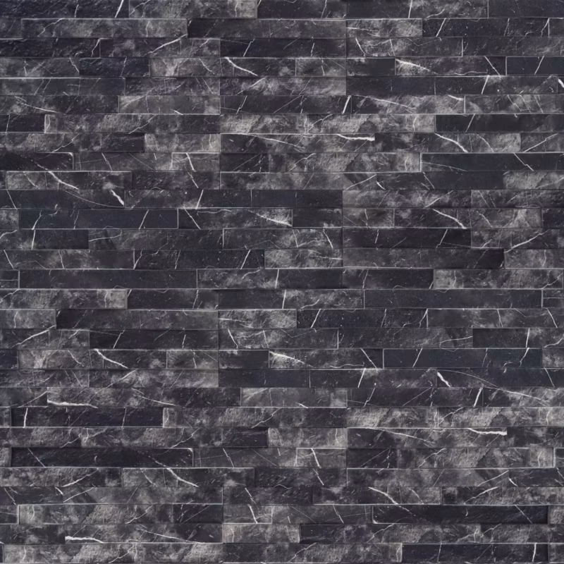 Kamień dekoracyjny MaxStone Mont Blanc Black 0,44m2 1 op.