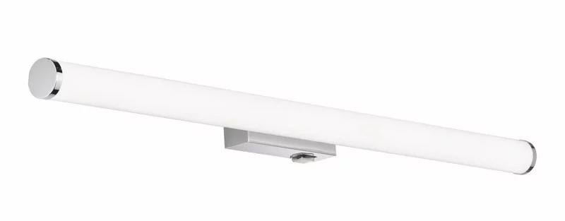 Kinkiet ścienny Trio Mattimo chromowany biały do łazienki LED 8.6W 3000K 880lm IP44 wym: 5,5 x 80,4 x 80,4 cm – 1 szt.
