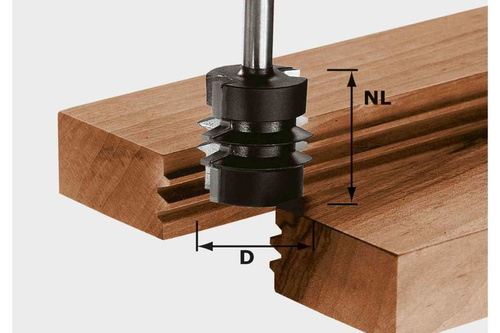 Frez HW D34/NL32 Festool 491034