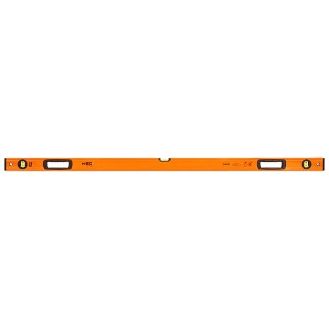 Poziomnica aluminiowa S 400, 3 libelle, 2 uchwyty, 150 cm /3szt./