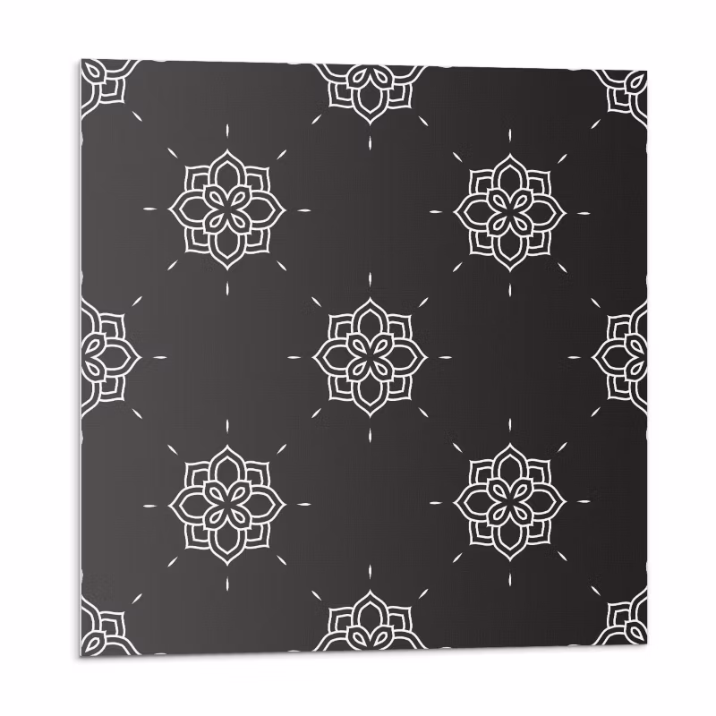 Kafelki samoprzylepne Wallfluent 50×50 cm Florystyczny design 4 szt.
