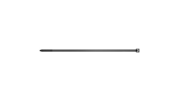 Opaska zaciskowa czarna UBN 8,8X760 69376 /100szt./