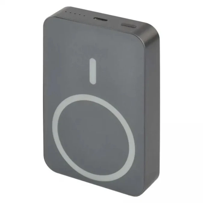 Powerbank EMOS WI 1046, 10 000 mAh, 20 W+Wireless, szary B0551GY