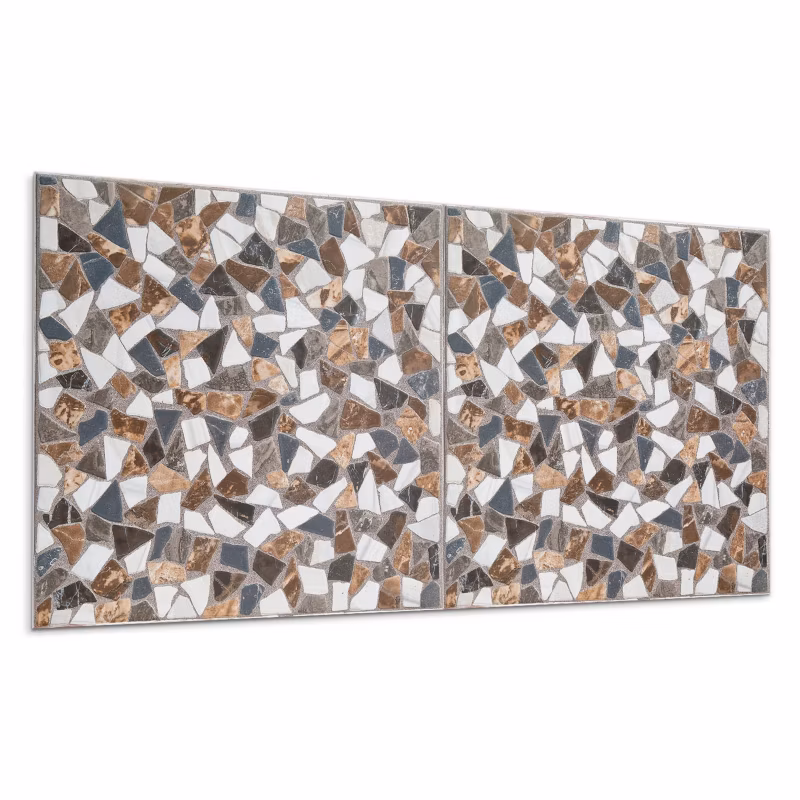Kafelki samoprzylepne Wallfluent 60×30 cm Kształty w mozaikowej kompozycji 6 szt.