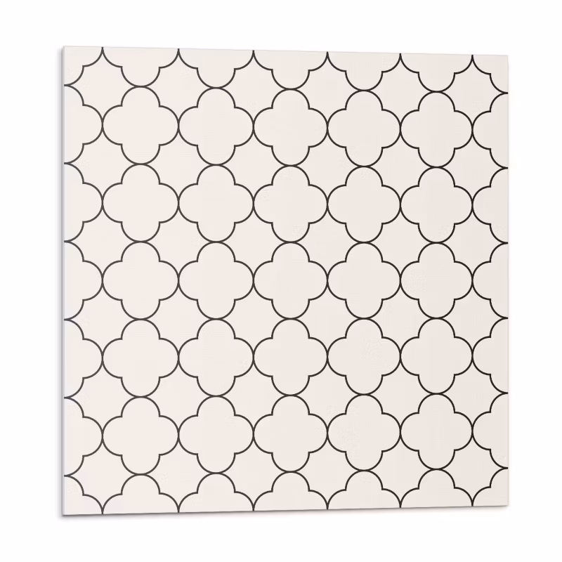 Kafelki samoprzylepne Wallfluent 50×50 cm Siatkowy motyw kwiatów 4 szt.