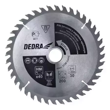 Tarcza do cięcia drewna 500x30mm 60Z Dedra H50060