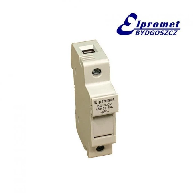 Podstawa bezpiecznikowa STI‑25 PV pojedyncza 10×38 25A 1000V DC