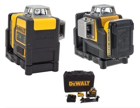 Laser liniowy DCE0811D1G DeWalt + akumulator + ładowarka + walizka