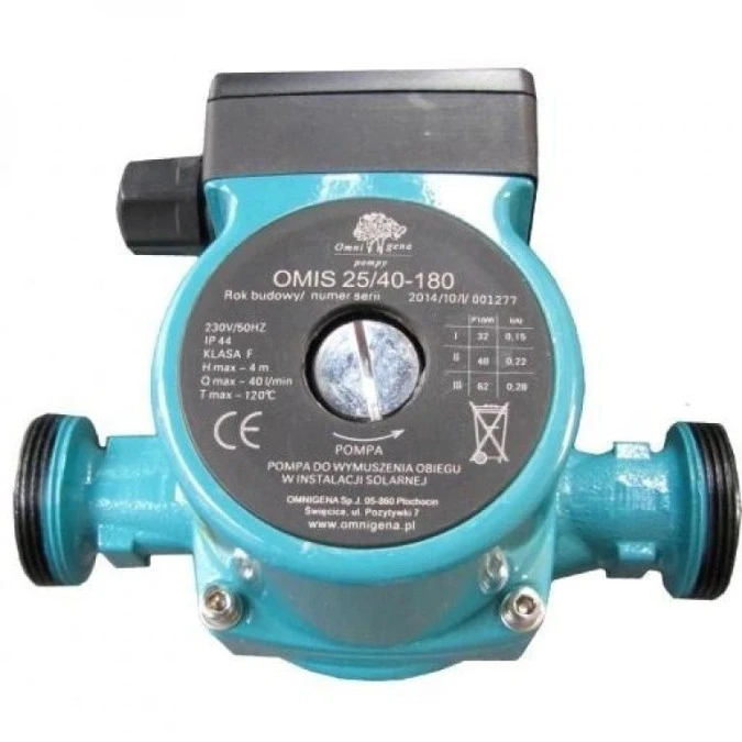 Pompa obiegowa c.o. omis 25‑40/180