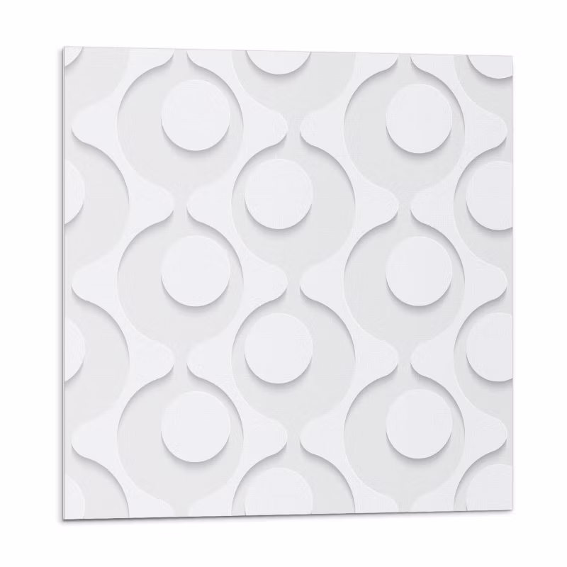 Kafelki samoprzylepne Wallfluent 50×50 cm Wzór z okręgami w abstrakcyjnej formie 4 szt.