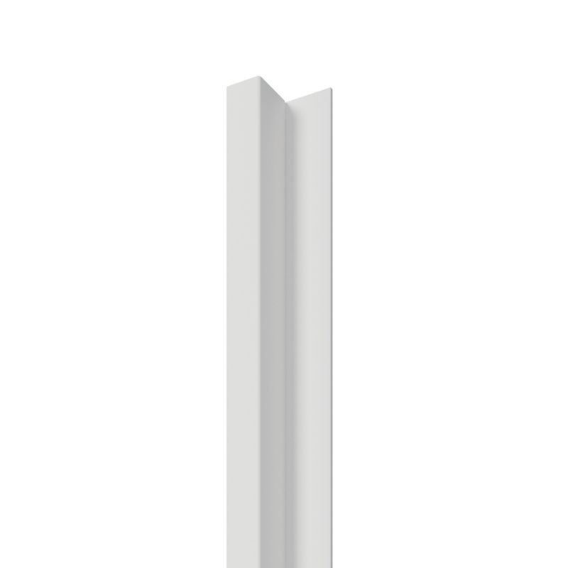 Lamel ścienny na białej płycie Stegu Linea 1, biały 275×6,4 cm panel dekoracyjny 1 szt.