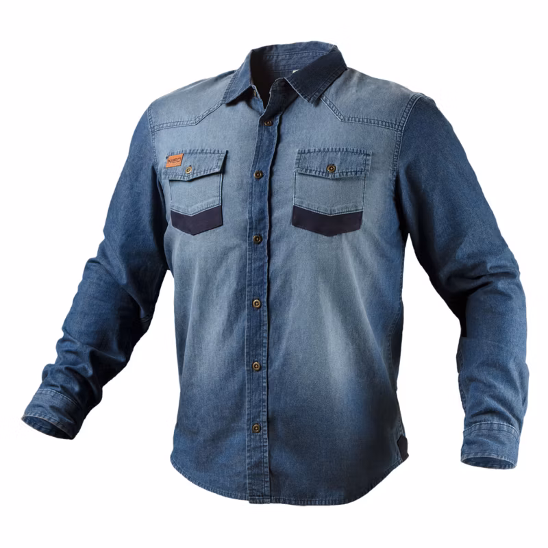 Koszula robocza NEO TOOLS DENIM, rozmiar XL 1 szt