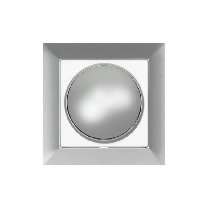 Premium Ściemniacz obrotowy 230V, 50Hz, Pmin:60W, Pmax:400W kolor srebrny SO‑Pr SR