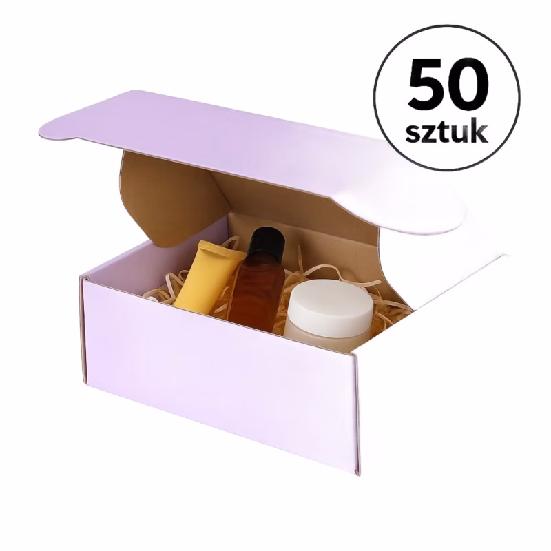Karton Wykrojnikowy Neopak 150x100x50mm(zew) Fioletowy – Prezentowe 50 szt.