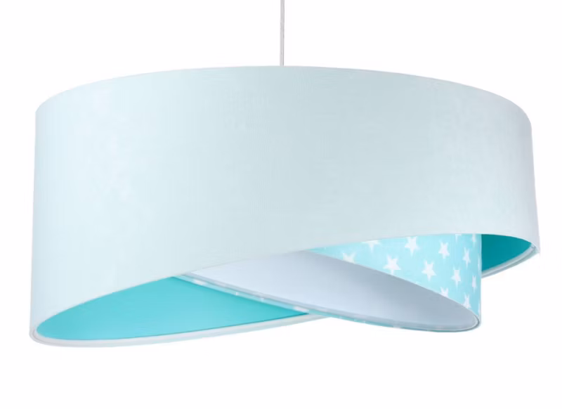 Lampa Bps Koncept wisząca DREAMER biała/miętowa 1 szt