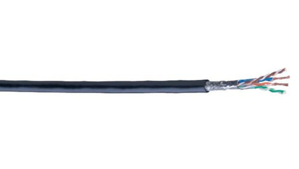 Kabel teleinformatyczny przemysłowy SF/UTP kat.5e 4x2x26AWG linka FRNC BL-74002NH.02500 /bębnowy/