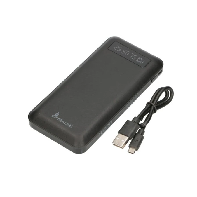 Powerbank Power bank, USB‑C Extralink EPB‑083 10000mAh Czarny