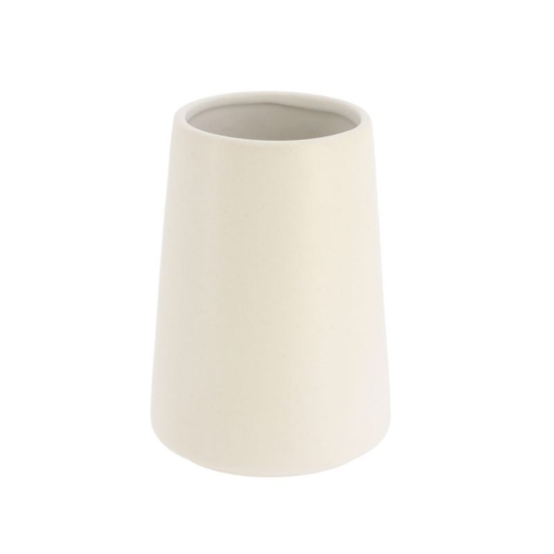 Kubek łazienkowy Silipo White TENDANCE biały kamionkowy 400 ml 1 szt.