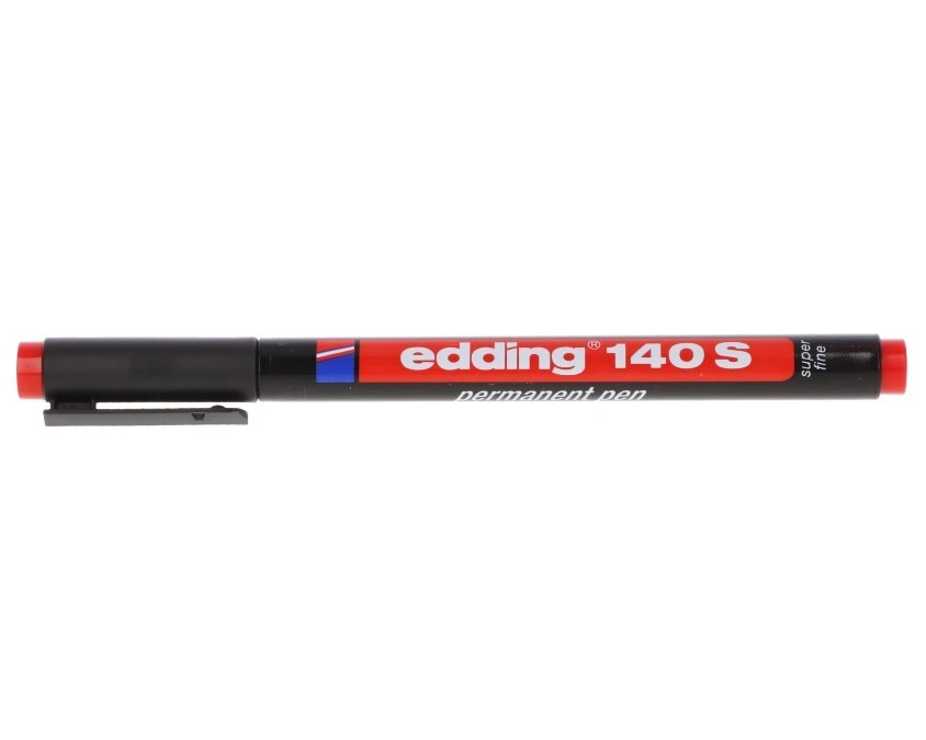 Pisaki do opisywania ręcznego odporne na ścieranie i wodę PC‑R 0,3mm czerwony E04ZP‑01090100203 /10szt./