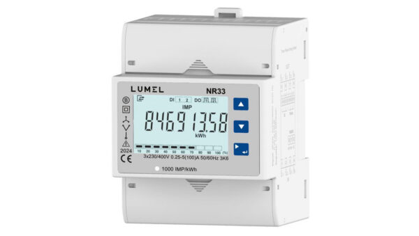 Miernik parametrów sieci 3-fazowej NR33 100A przeznaczony do sieci 3P i 4P100 V – 600 V NR33 M0