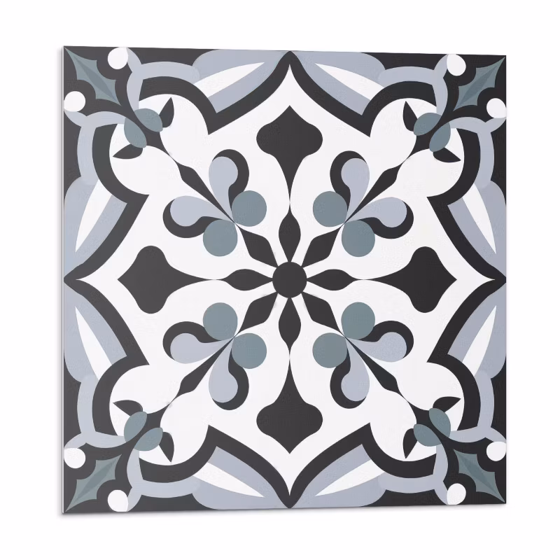 Kafelki samoprzylepne Wallfluent 20×20 cm Wytworny design roślinny 20 szt. 4070095567289