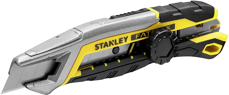 Nóż ze zintegrowanym systemem łamania ostrza i blokadą Wheel Lock FatMax FMHT10592-0