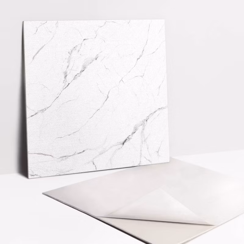 Kafelki samoprzylepne Tulup 30×30 cm Jasny marmur 9 szt.