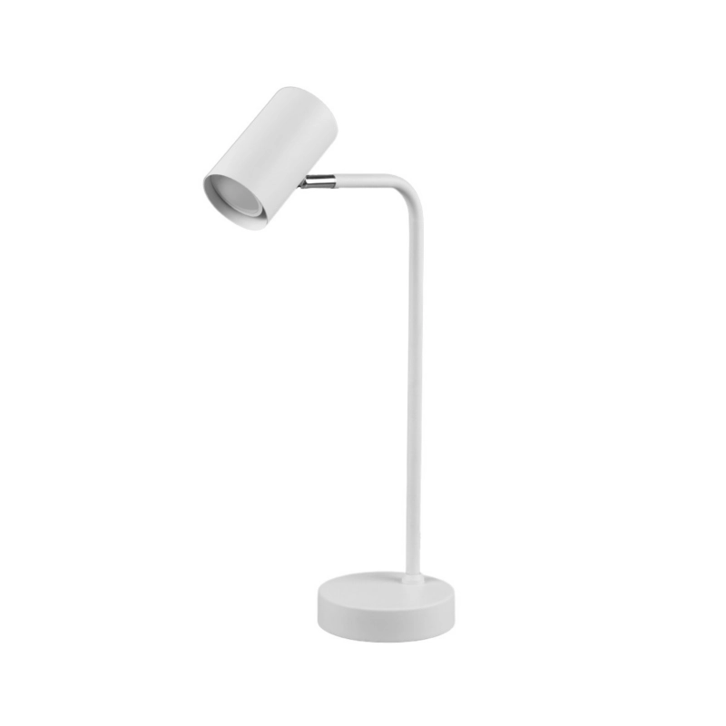 Lampa biurkowa Trio Marley biała 1 x GU10 x 5W IP20 wym: 45 x 12 x 12 cm metal – 1 szt.