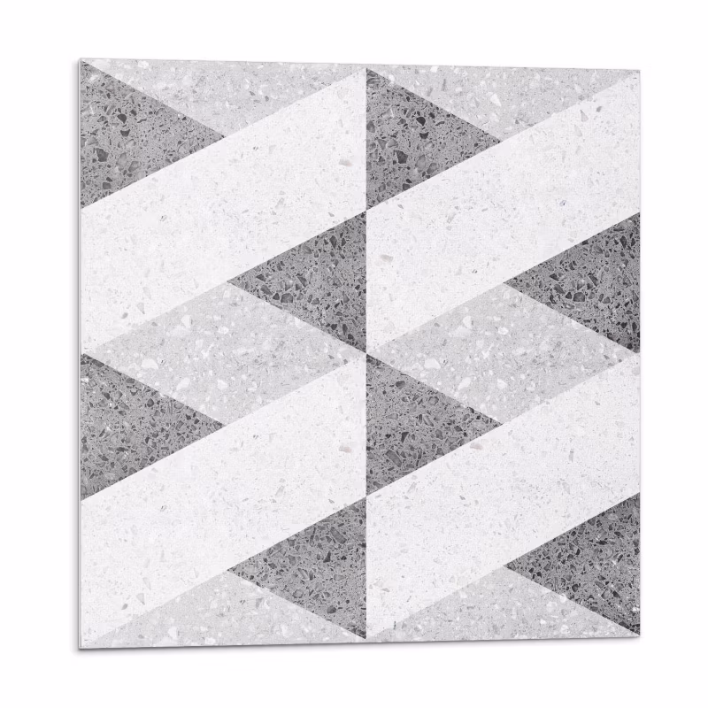 Kafelki samoprzylepne Wallfluent 50×50 cm Geometryczne zestawienia w kontrastach 4 szt.