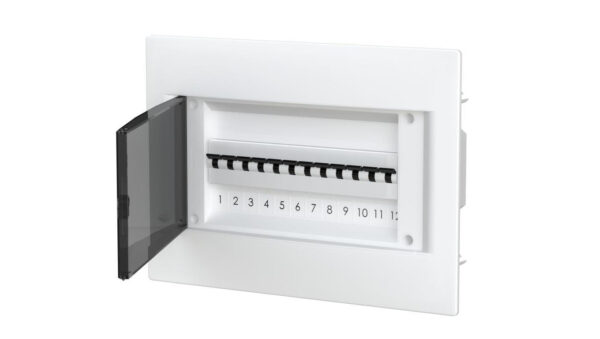 Rozdzielnica modułowa podtynkowa plastikowa 1×12 IP40 C.13512-P