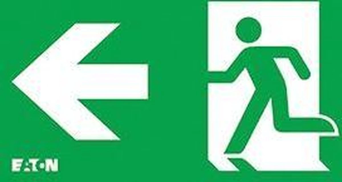 Piktogram NEXITECH PICTO 20m LEFT NEXI‑PICTO‑L