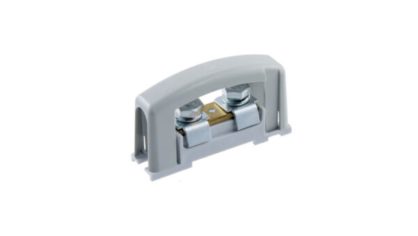 Zacisk prądowy 2x35mm2 szary z pokrywą na szynę TH35 E.4120SP