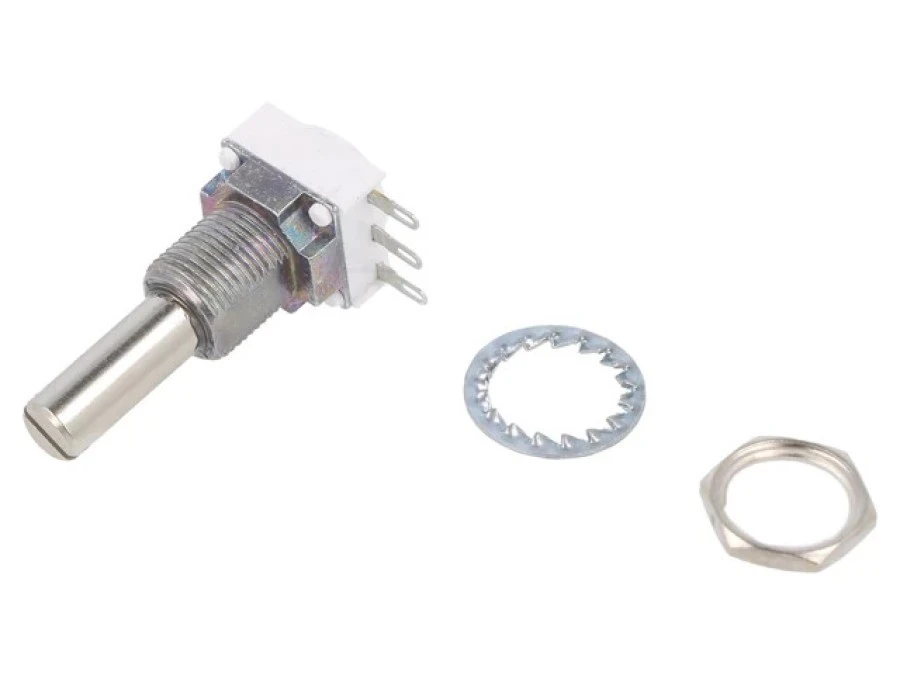 Potencjometr osiowy jednoobrotowy 100k 1W 10, 6mm, liniowa P11S1V0FLSY00104KA