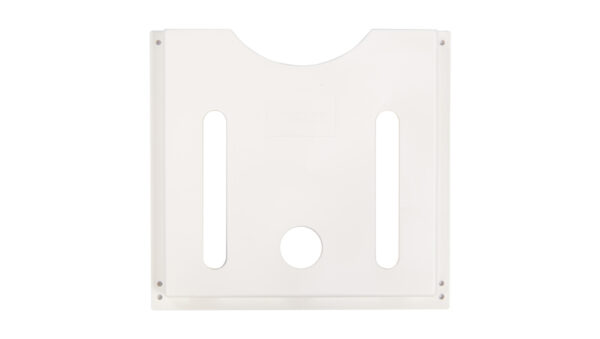 Kieszeń na dokumenty A4 szara z tworzywa 230x 247x 23mm NSYDPA4