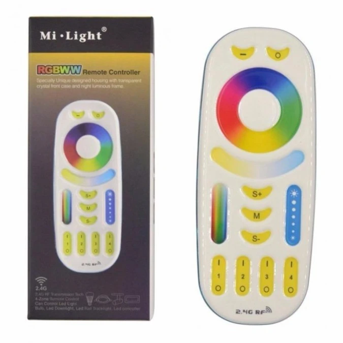 Pilot do Kontroler led RGBWW RGB+CWiWW 2,4ghz RF MI‑Light RGB+CCT
