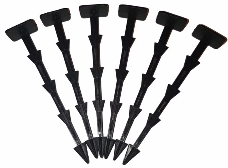 Kołki do Agrowłókniny 16cm Pancerne mocne Agrotkaniny Szpilki 100 szt