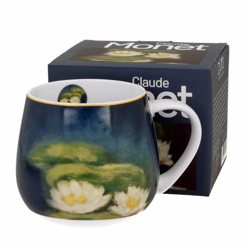 Kubek Baryłka Nenufars DUO porcelanowy z obrazem 430 ml 1 szt.