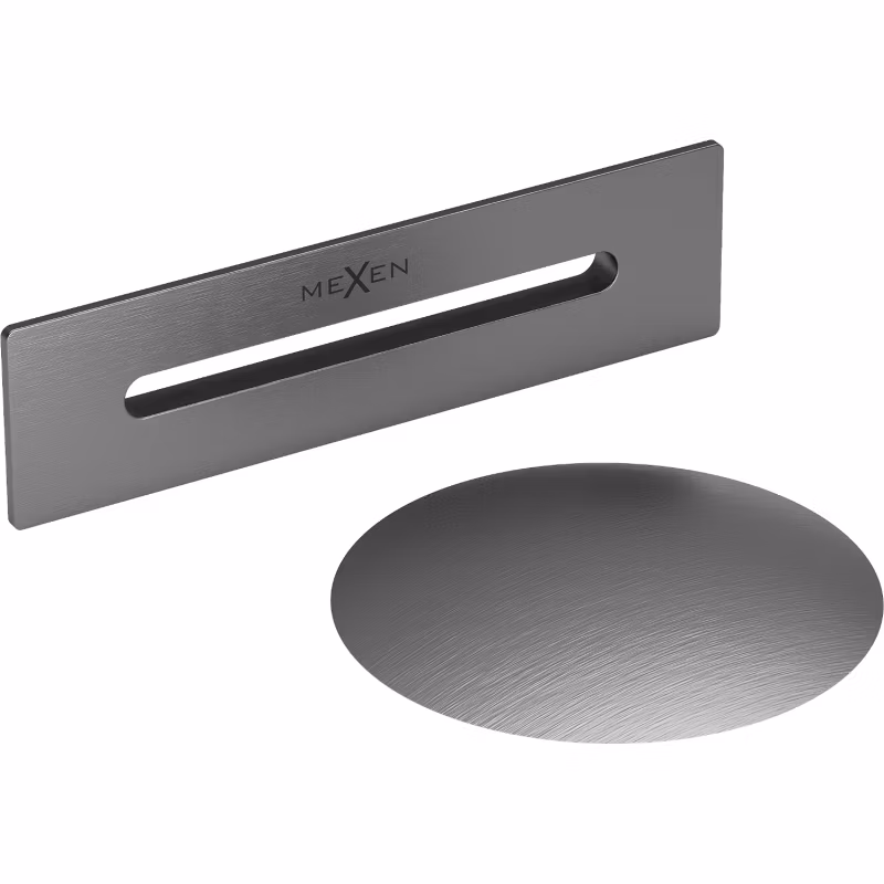 Korek do wanny Mexen Uni gun gray szczotkowany 1 szt.