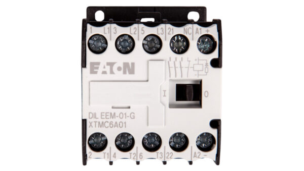 Stycznik mocy 6A 3P 24V DC 0Z 1R DILEEM-01-G(24VDC) 051650