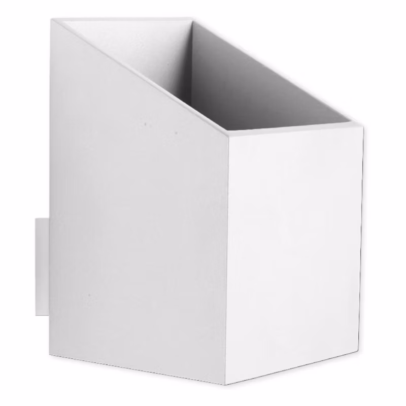 Kinkiet Lampex Rubik biały metalowy 1 x G9 x 40W IP20 wym: 15 x 10 x 10 cm – 1 szt.