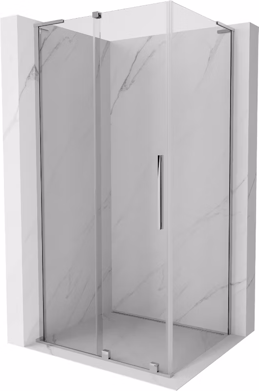 Kabina prysznicowa Mexen Velar L rozsuwana 110 x 120 cm transparent chrom 1 szt.