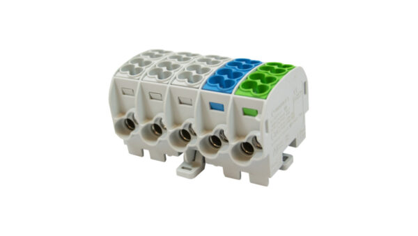 Blok rozdzielczy – odgałęźny Al/Cu SCB 25-5X (80150) SIMBLOCK sza/nie/zie 81500020